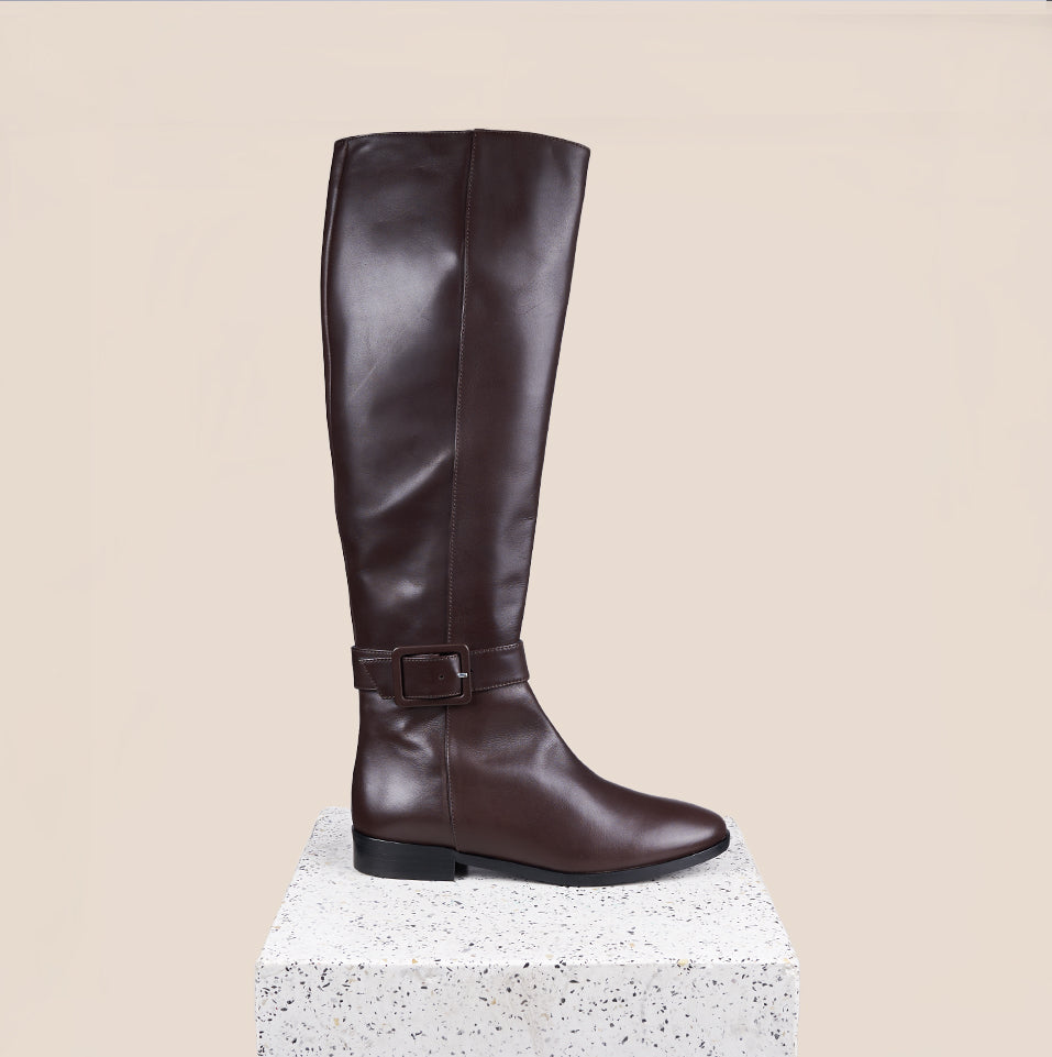 Andria - Chocolate Leather