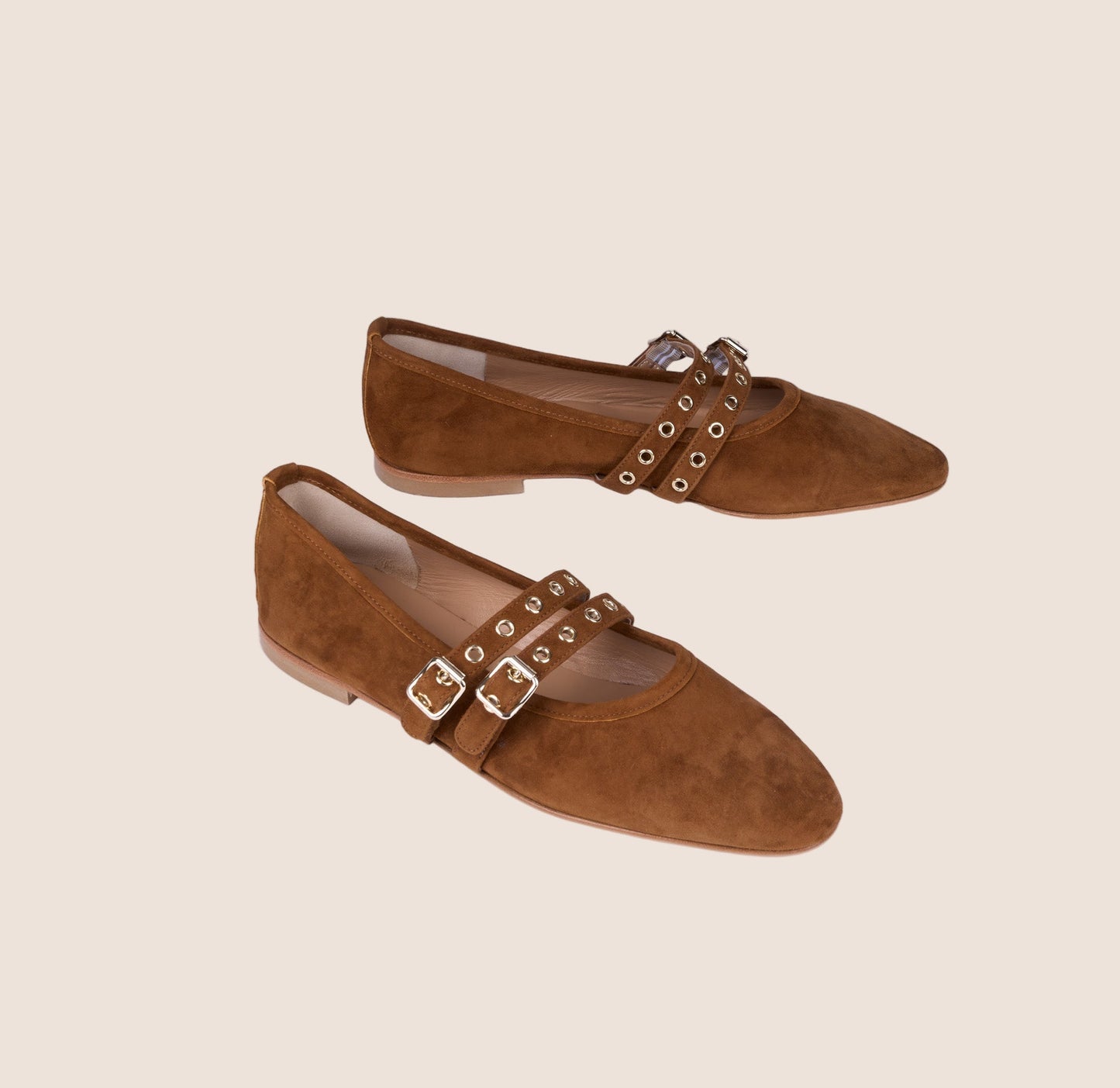 Como 2 Buckle - Amaretto Suede
