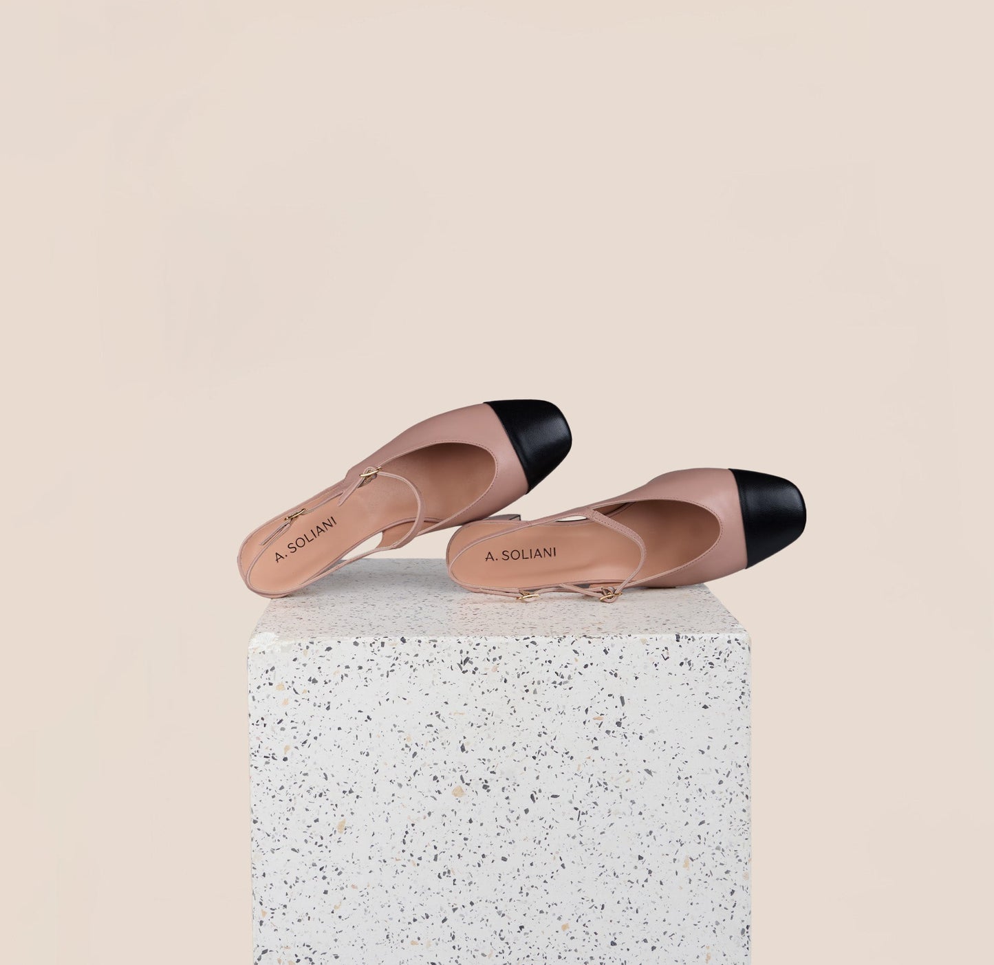 Selva - Beige Nude/ Black