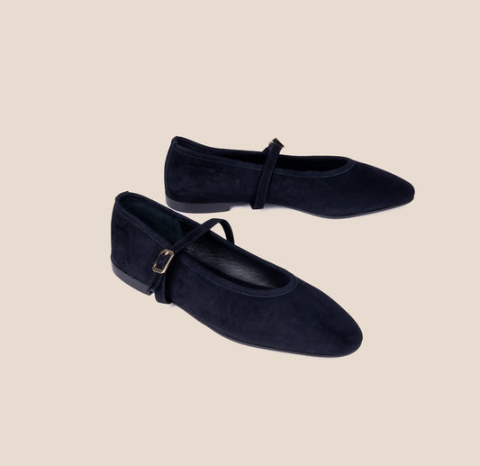 Cori - Black Suede