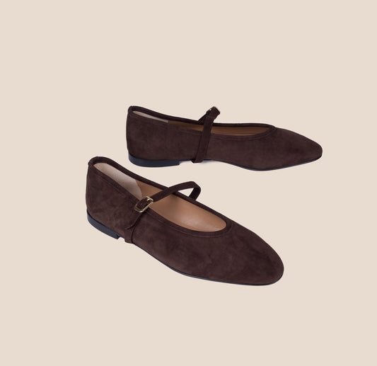 Cori - Chocolate Suede