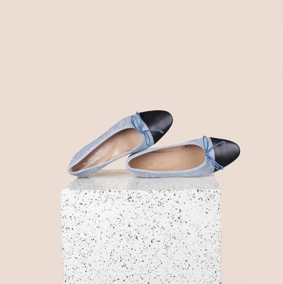 Como - Denim/Black